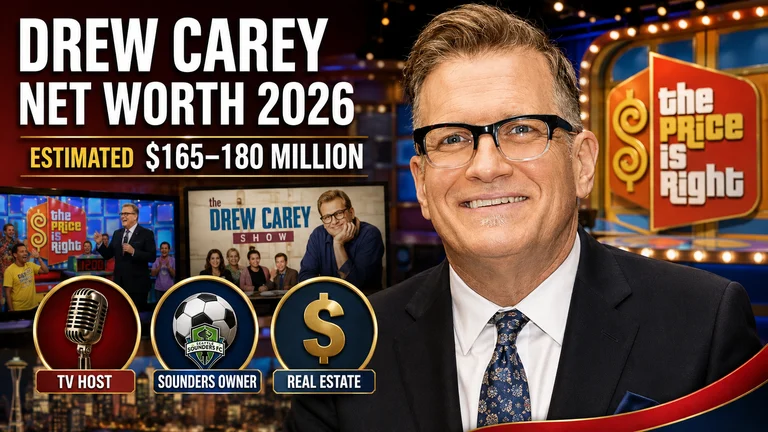 drew carey net worth