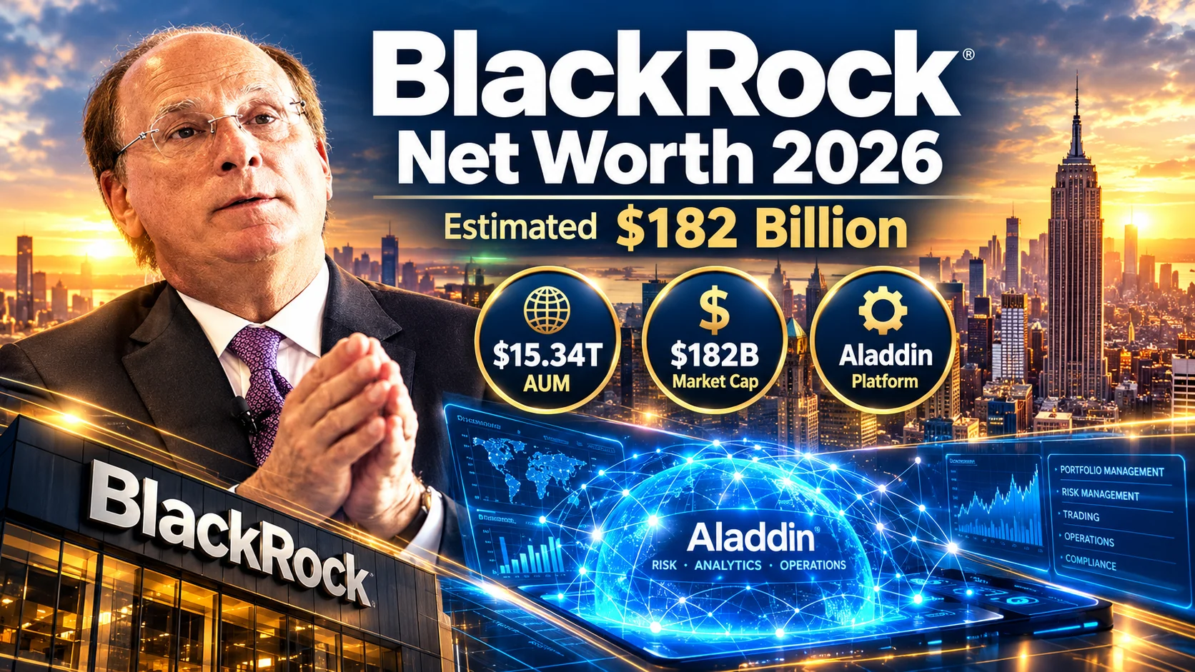 blackrock net worth