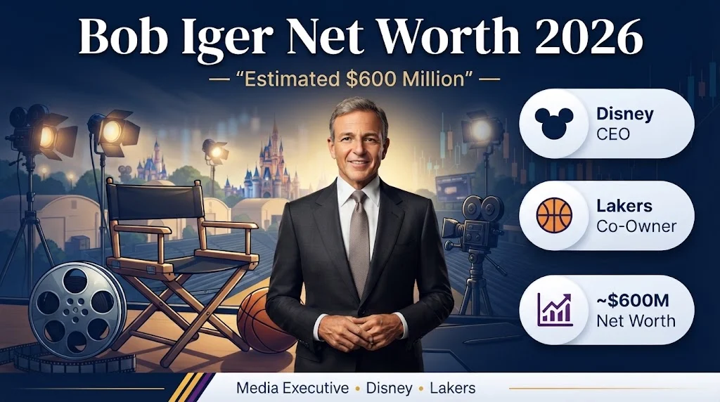 bob iger net worth