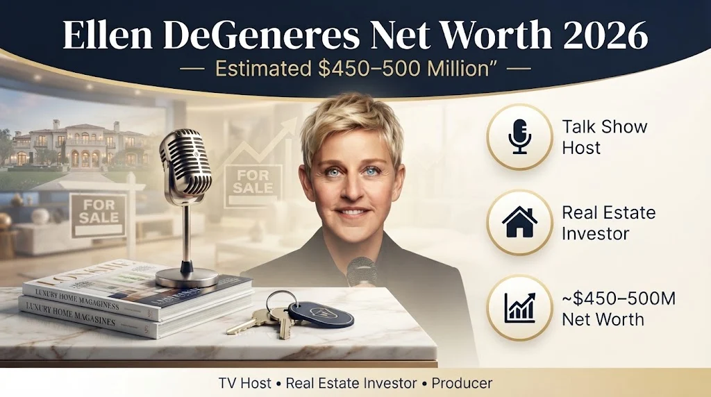 ellen degeneres net worth