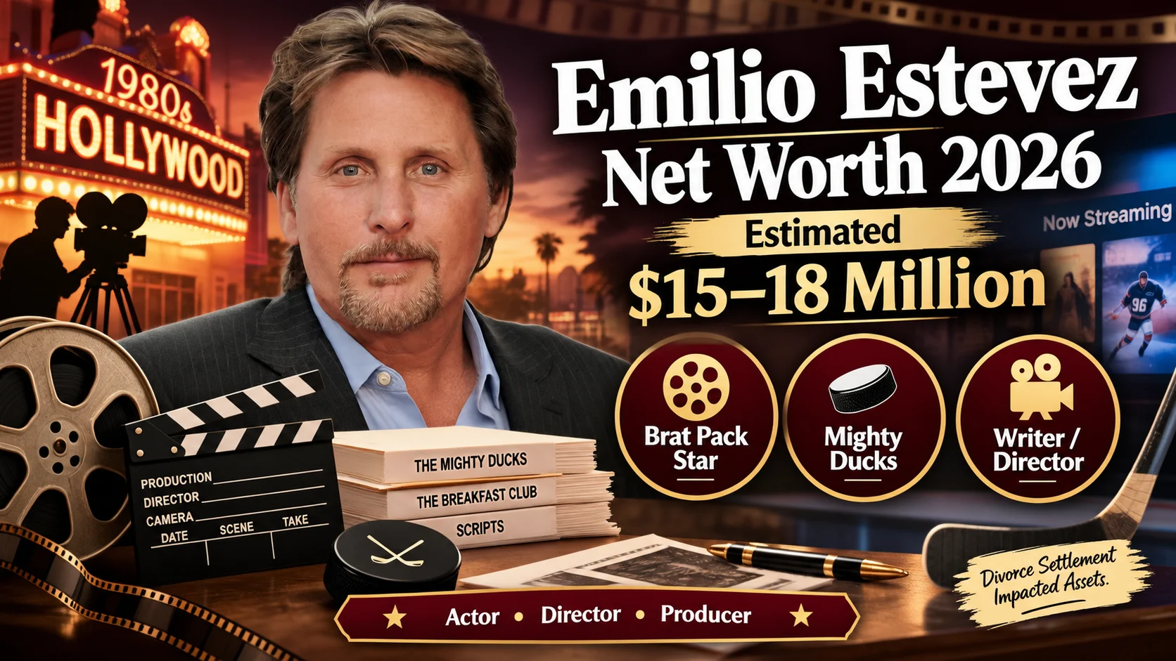 emilio estevez net worth