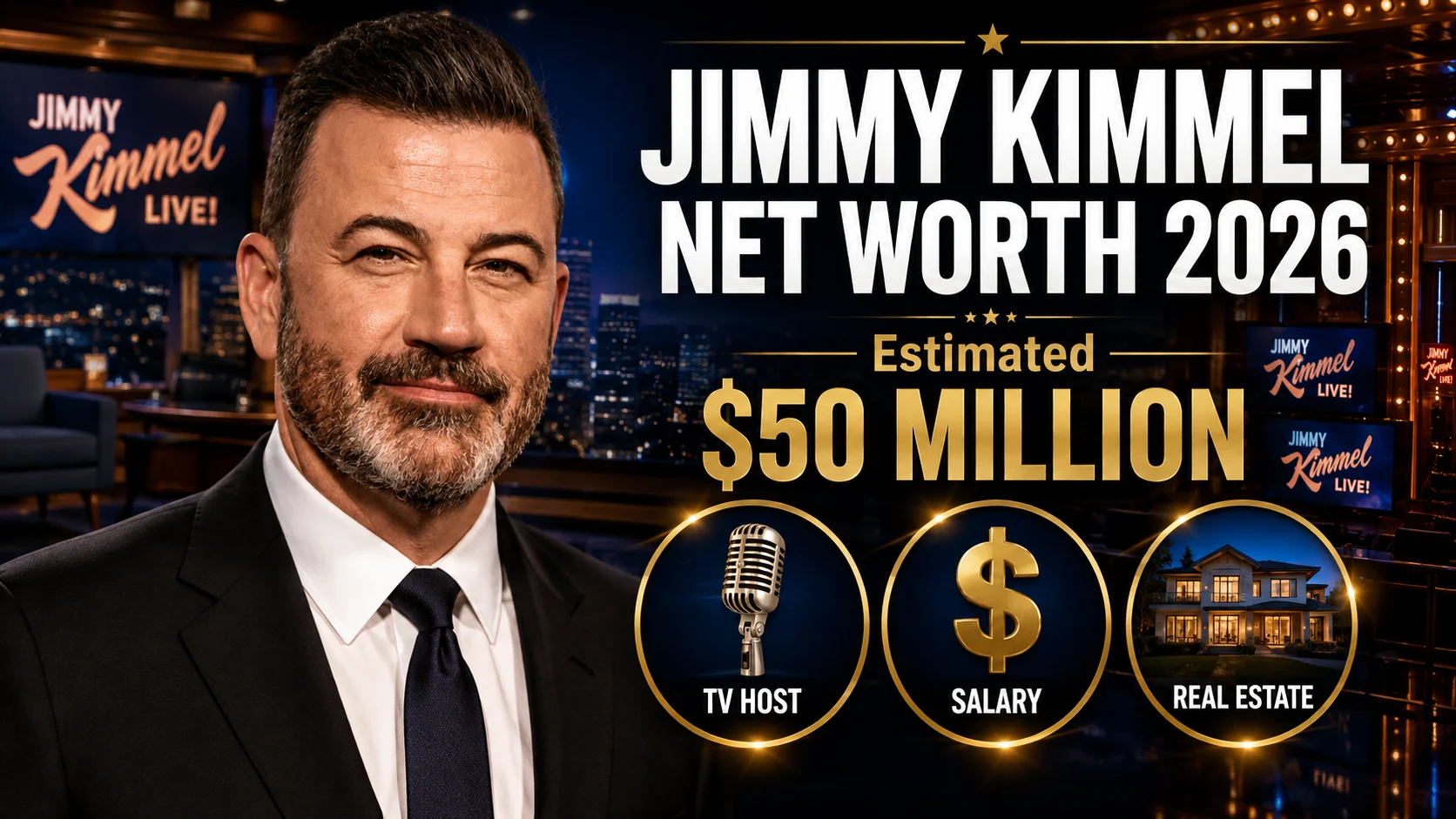 jimmy kimmel net worth