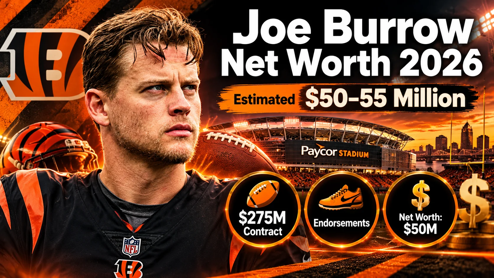 joe burrow net worth