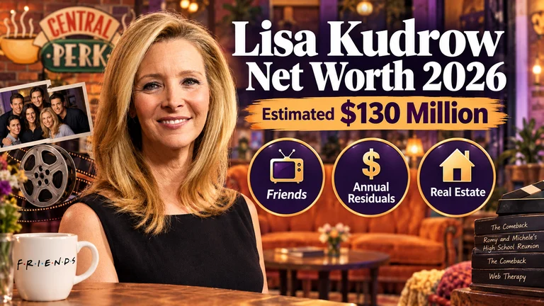 lisa kudrow net worth