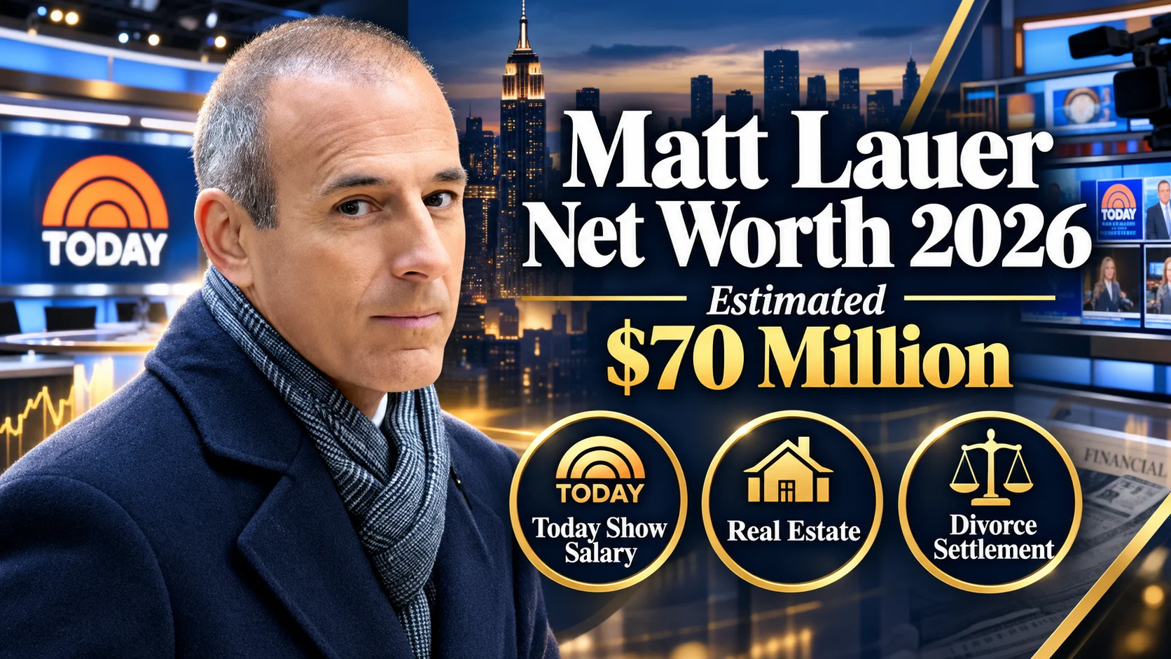 matt lauer net worth