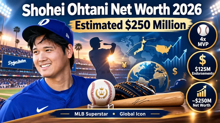 shohei ohtani net worth