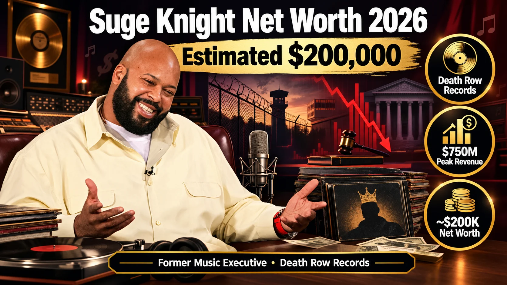 suge knight net worth