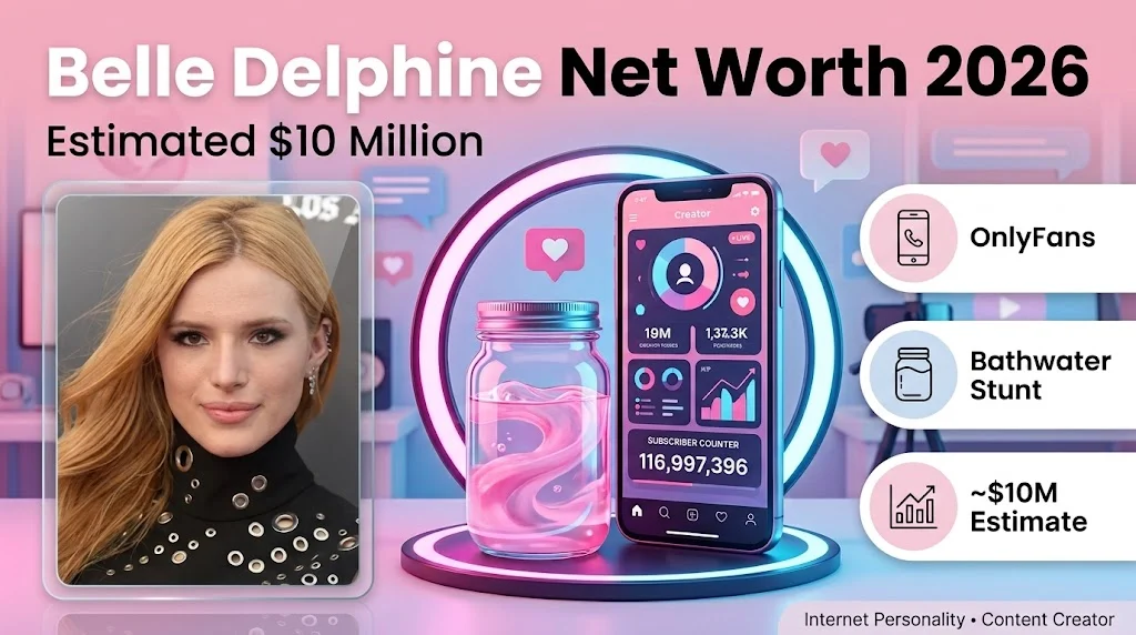 belle delphine net worth