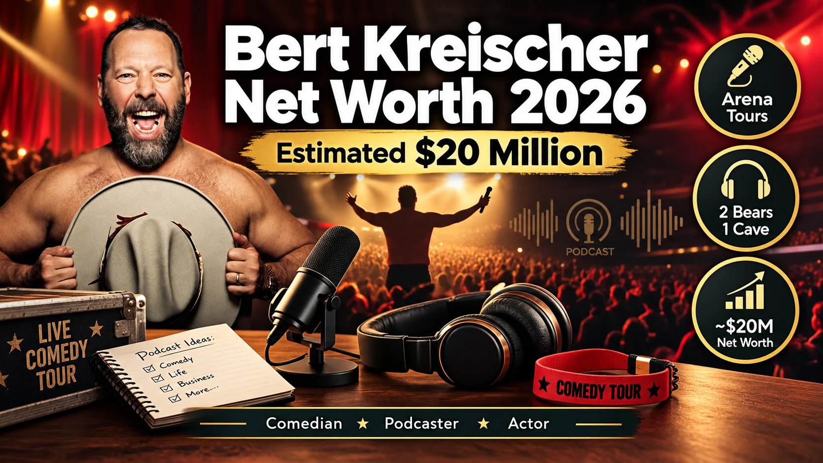 bert kreischer net worth