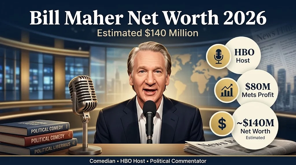 bill maher net worth