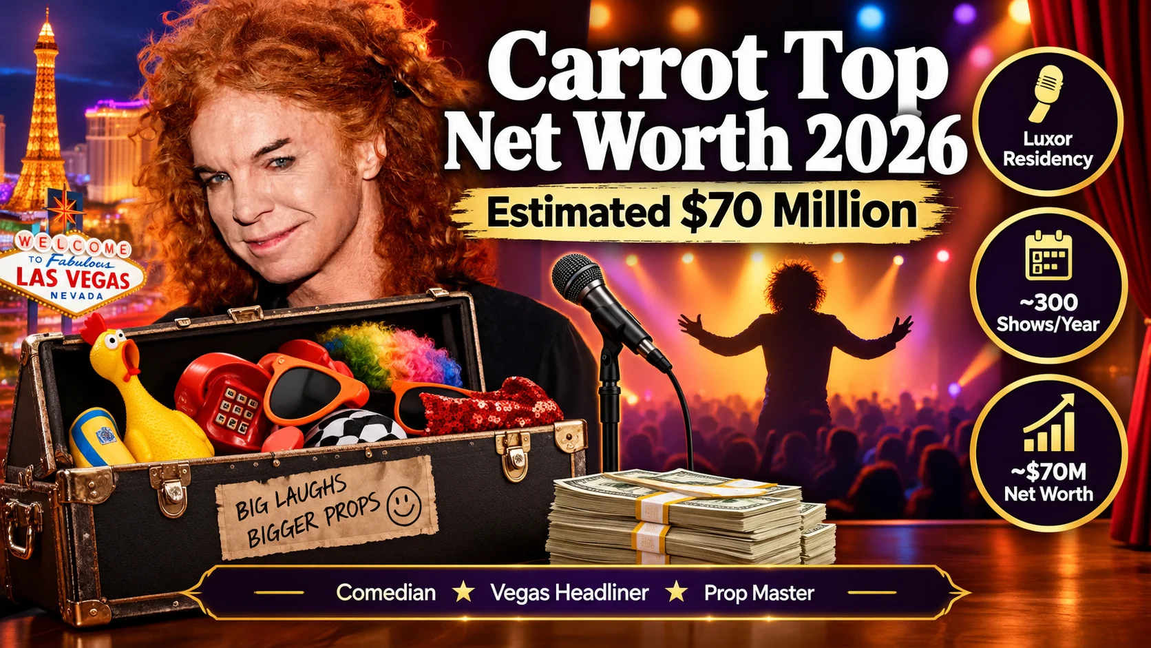 carrot top net worth