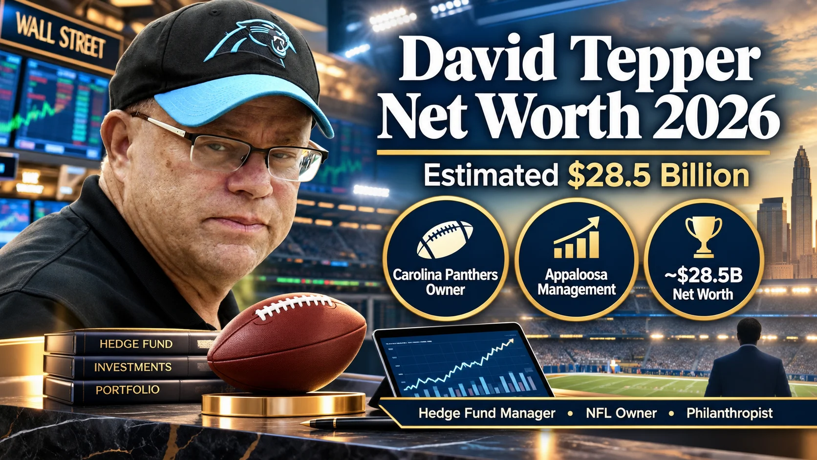 david tepper net worth