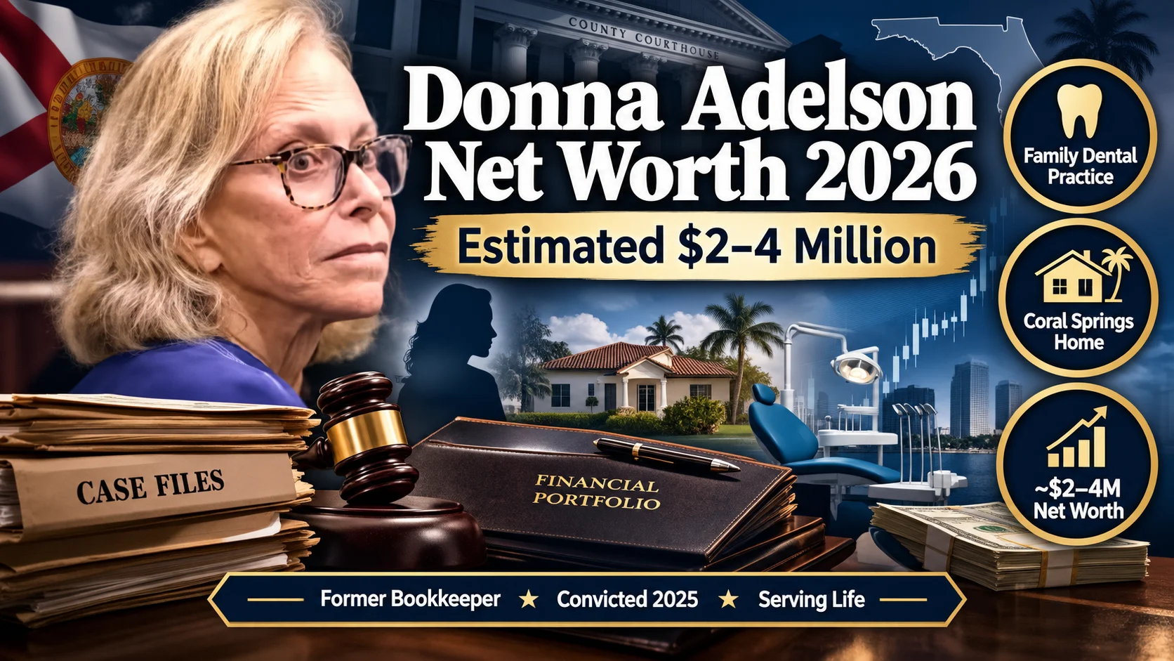 donna adelson net worth