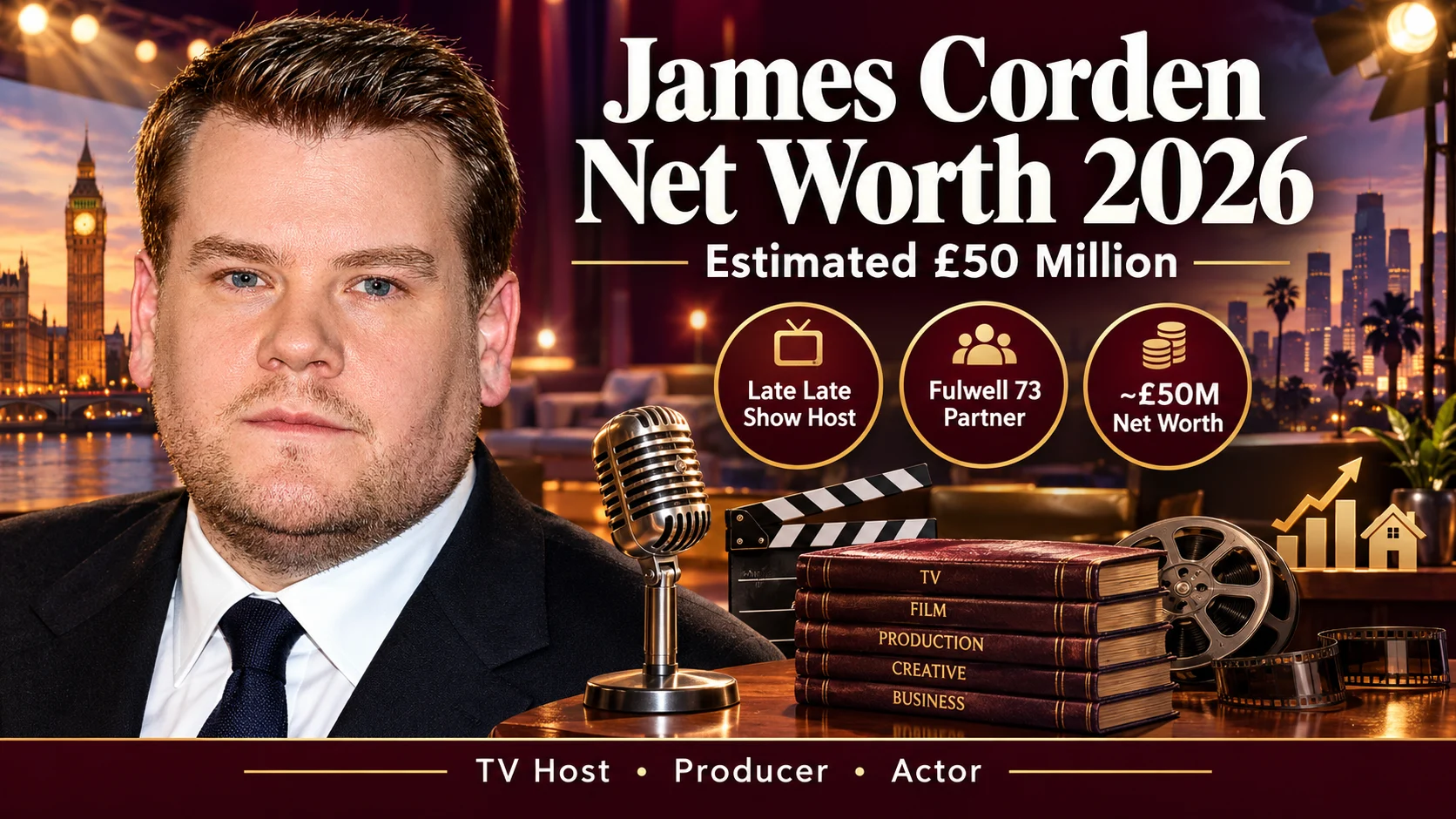james corden net worth