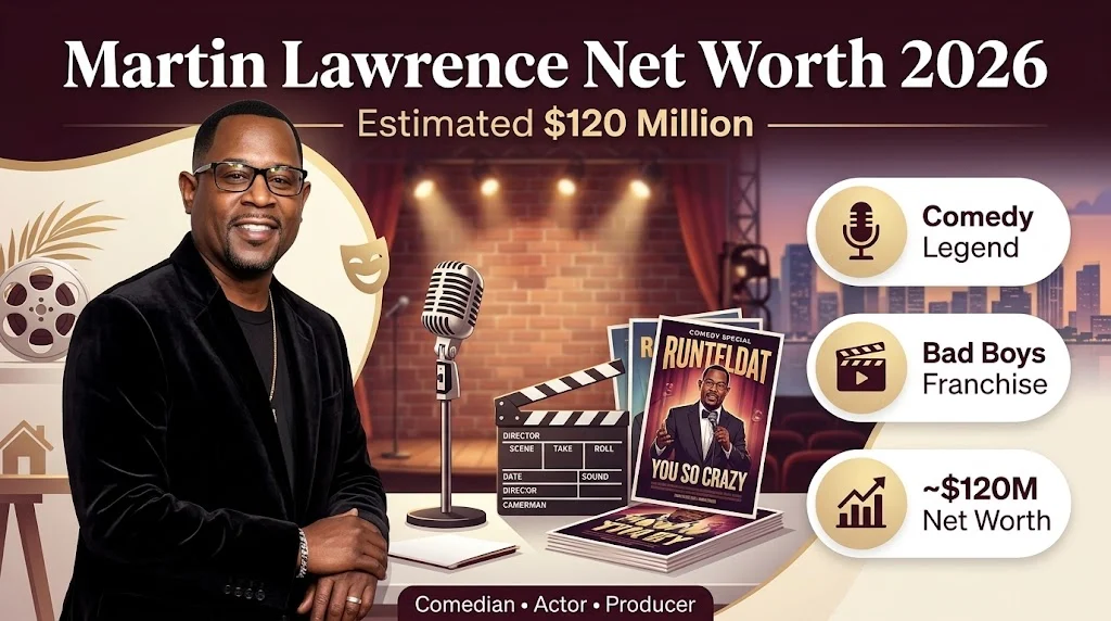martin lawrence net worth