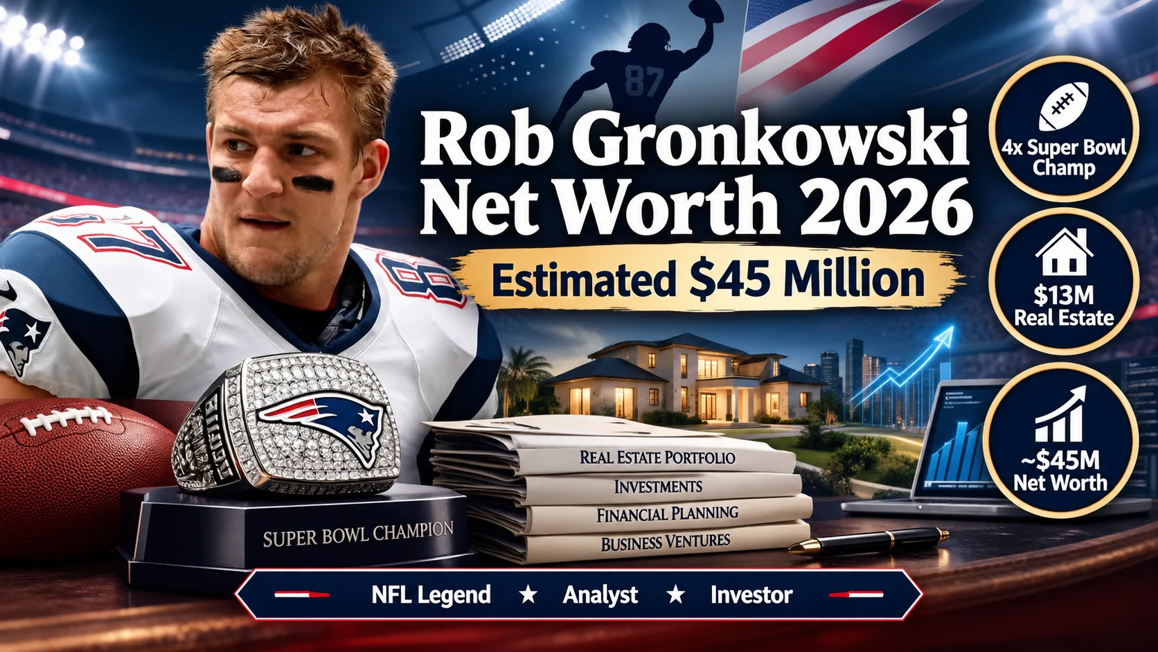 rob gronkowski net worth