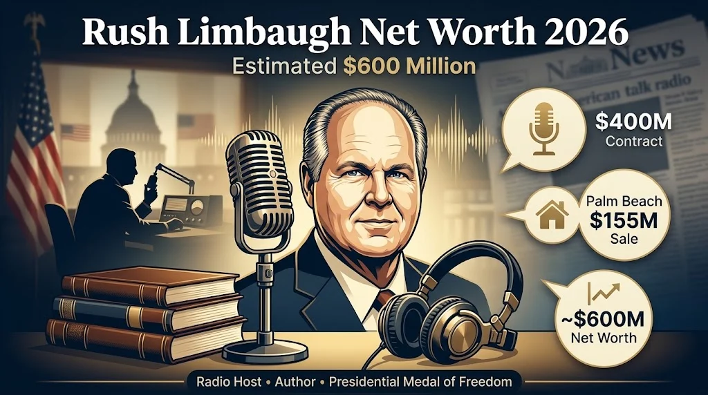rush limbaugh net worth