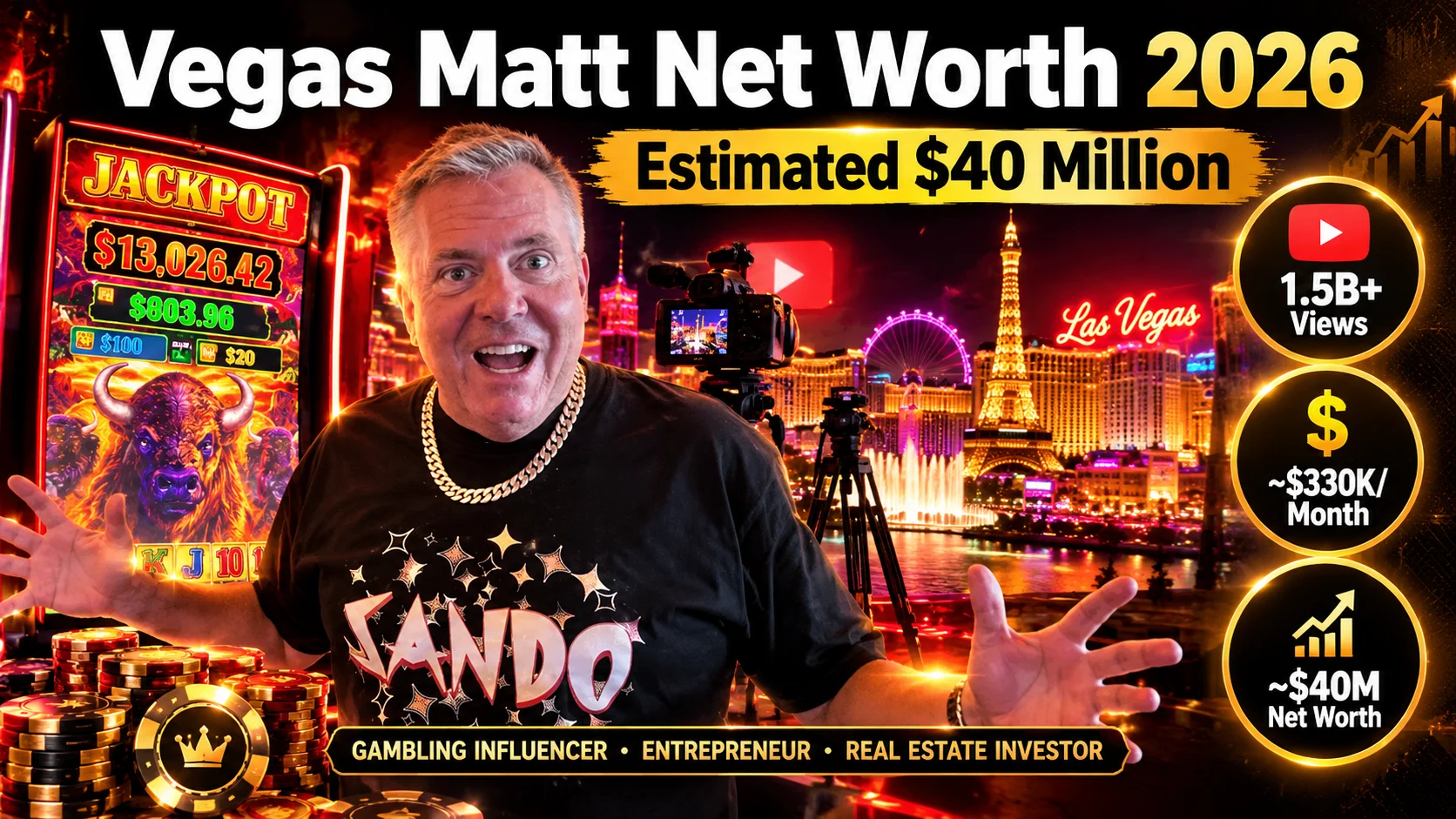 vegas matt net worth